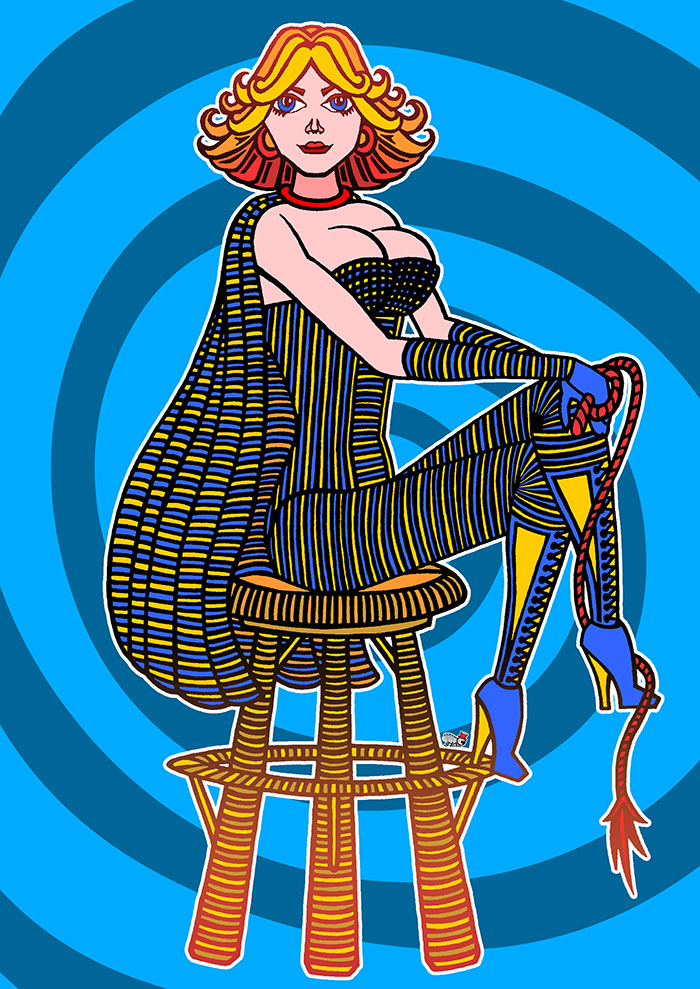 The Dominatrix — Color Design