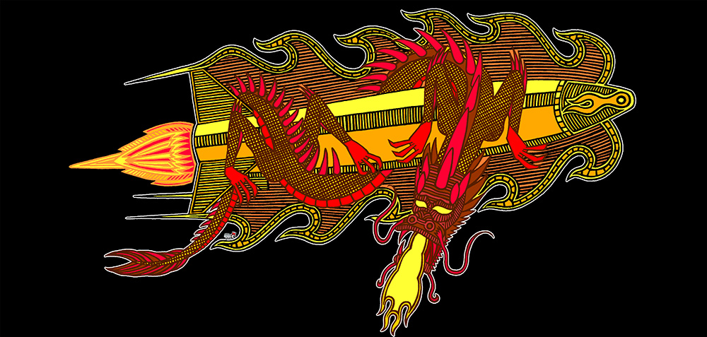 Dragon Rocket — Red Version