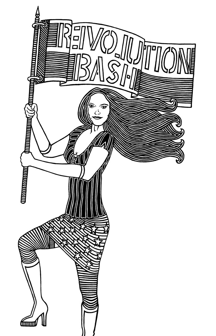 Original Black & White Line Art