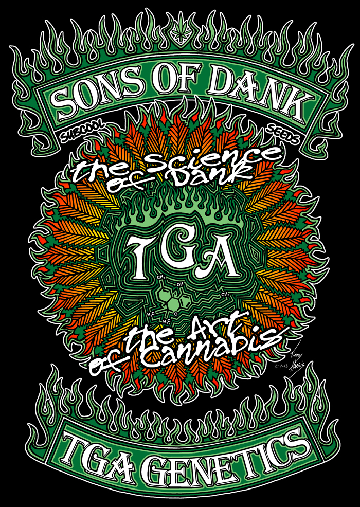 TGA Sons of Dank — Finished Design