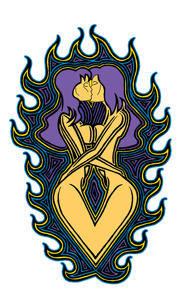 The Kiss — Purple Passion