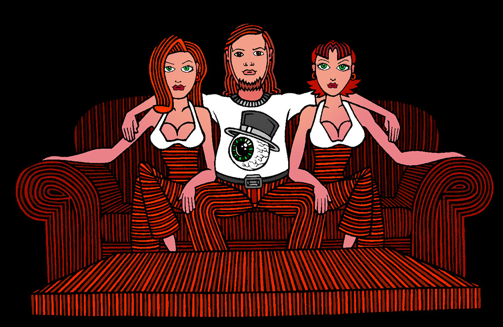 Self Portrait Couch — Color