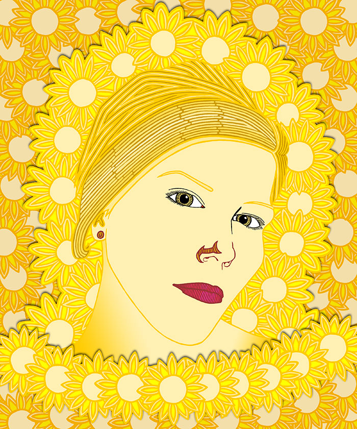 Flowers Portrait — Color
