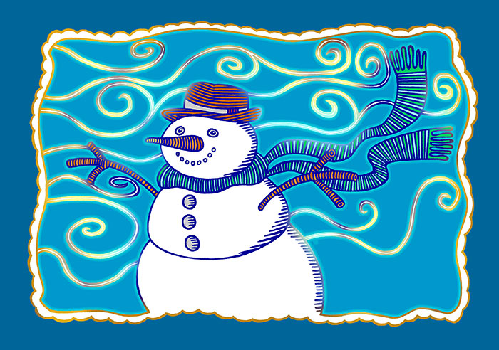 Holiday Card — Solar Velocity
